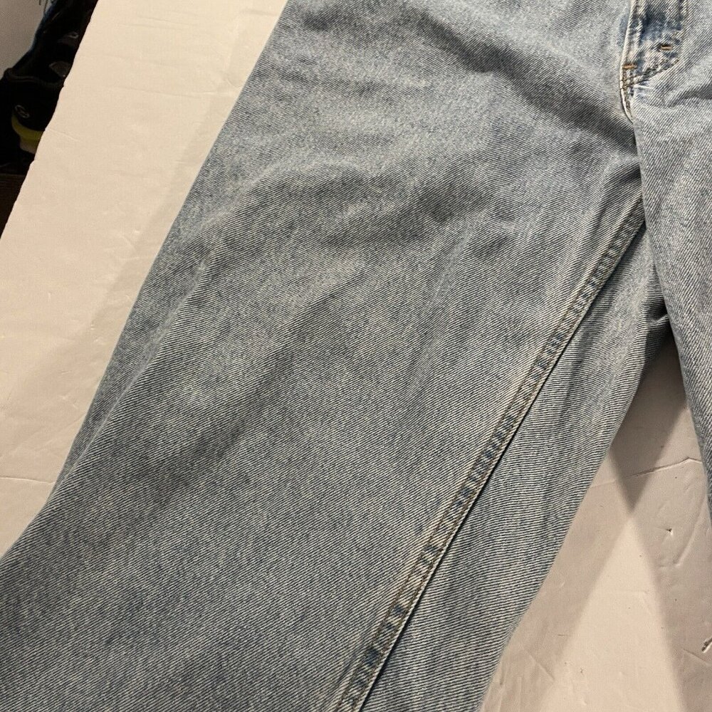 VINTAGE Levis Jeans Men 38x30 Blue 560 Loose Tapered 1990s 90s Orange Tab Grunge - Picture 7 of 16